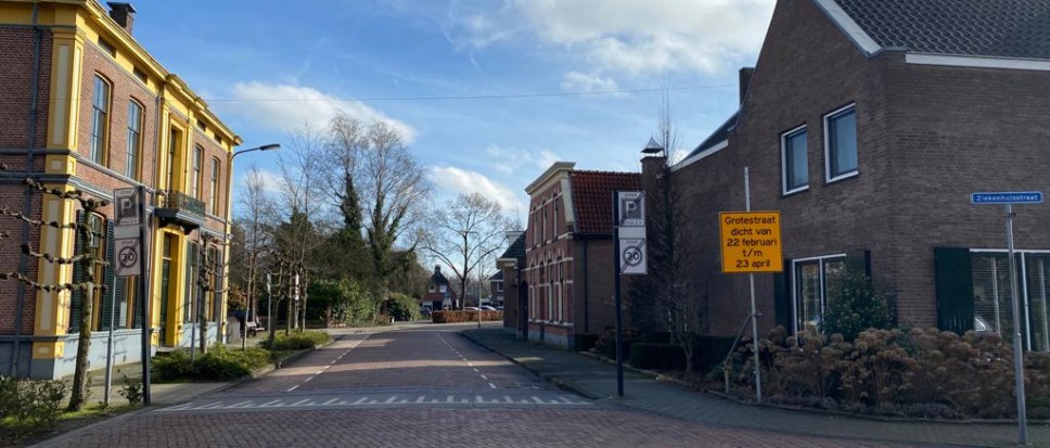 Start werkzaamheden Grotestraat