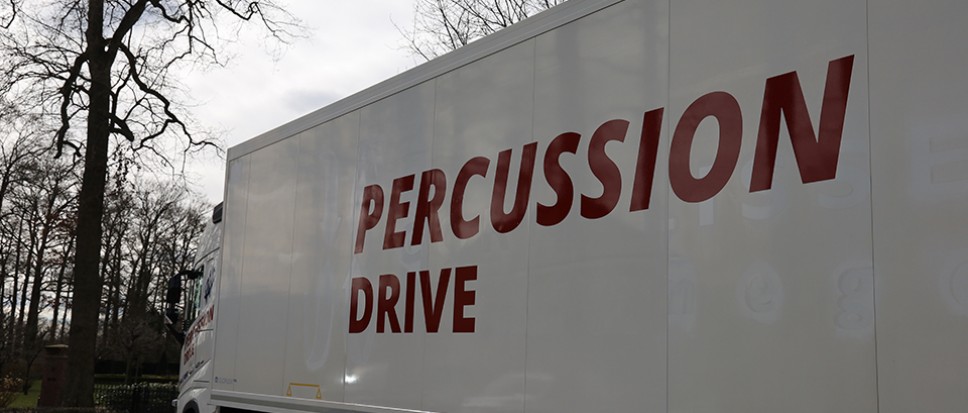Percussion Live voor één keer Drive