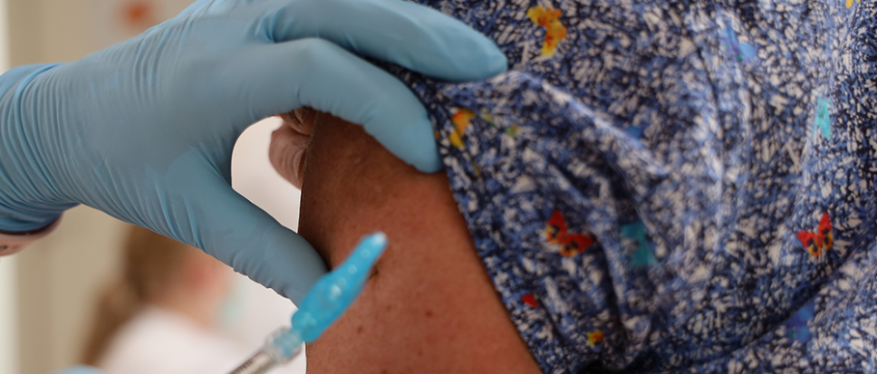 Hoge vaccinatiegraad in Borne