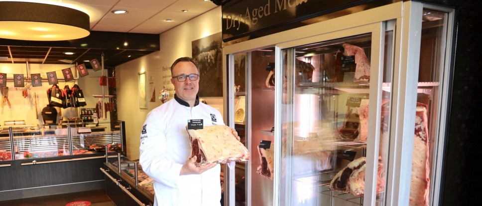 Nieuwe dry aged kast markeert slagerspassie