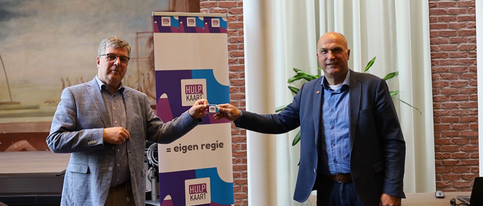 Hulpkaart ook in Borne geïntroduceerd