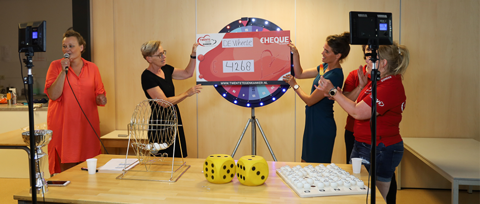 De Wheele sprokkelt 4.268 euro bij elkaar