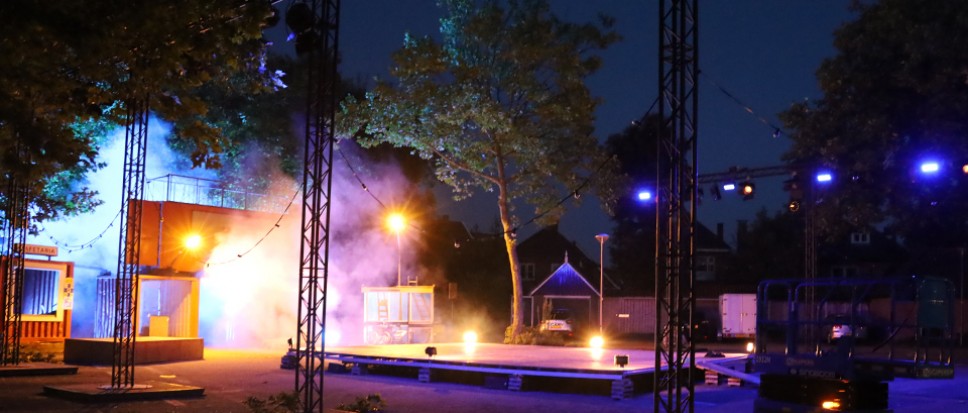 De Haven voor even H�t podium