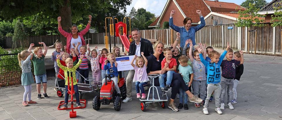 Nieuwe skelters voor de Stephanusschool