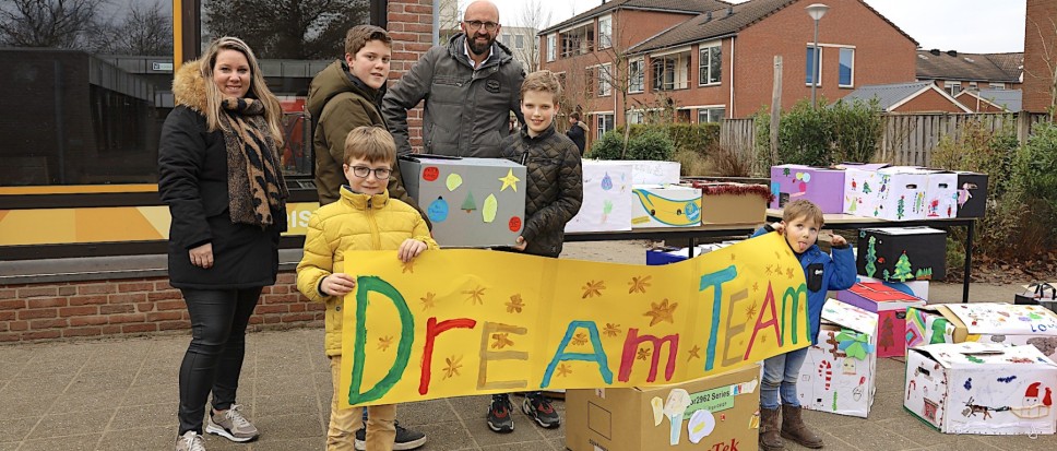 Overweldigende kerstactie voor Dreamteam