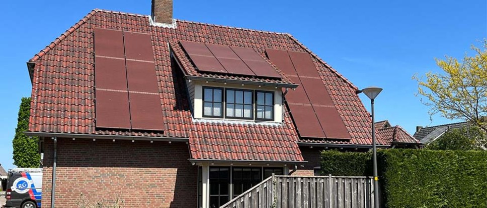 Borne in Overijsselse top vijf aantal woningen met zonnepanelen