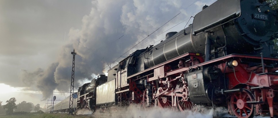 De stoom is voor even terug op het spoor