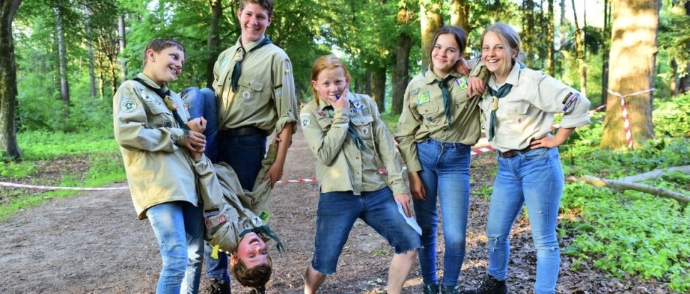 Bornse Scouts scoren in Baarn