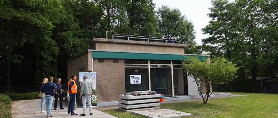Van Speijkplein pompend hart Borns riool