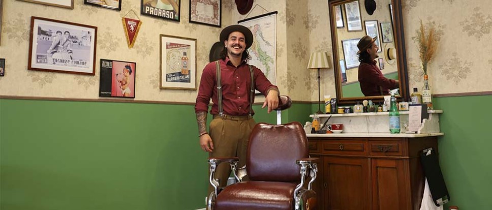 The Italian Barber: mancave vol beleving
