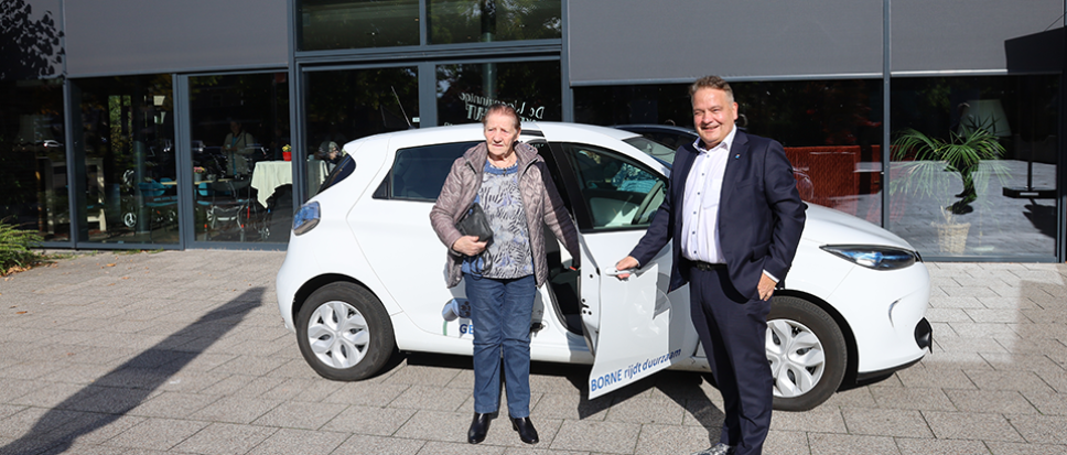 Automaatje van start in Borne