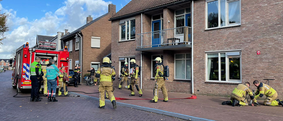 Woningbrand aan Grotestraat