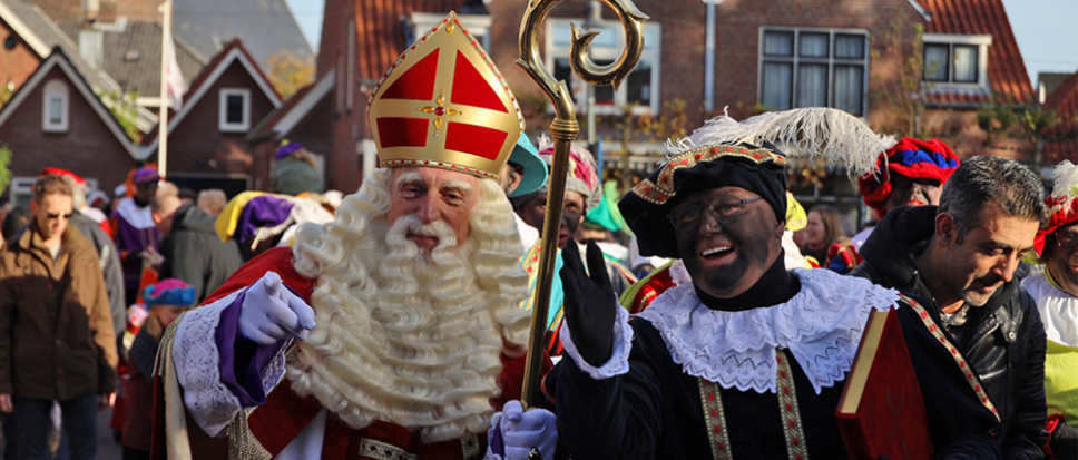 Euforische ontvangst voor Sinterklaas