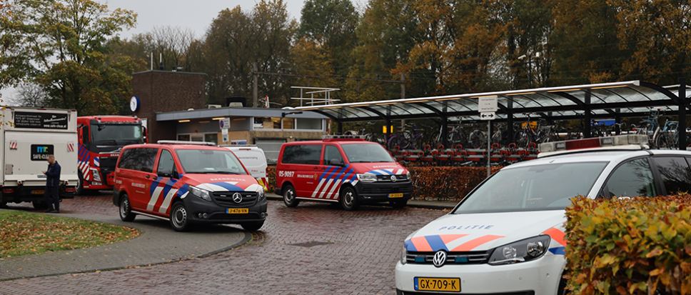 Ongeval op het station