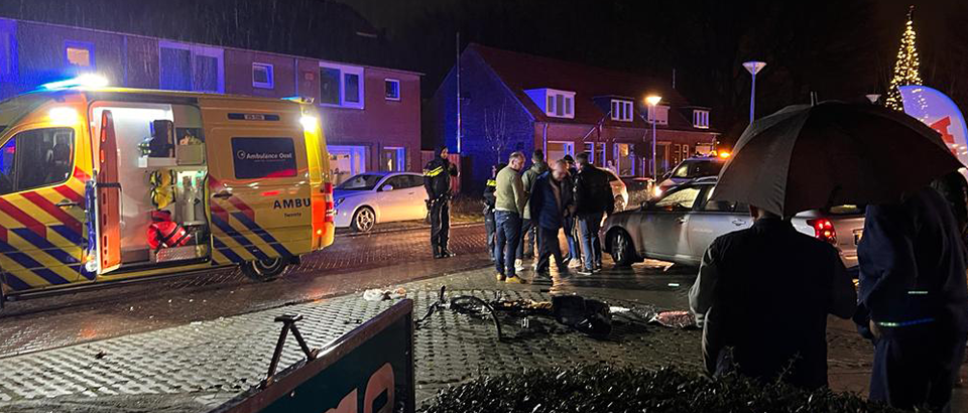 Fietser aangereden op de Europastraat