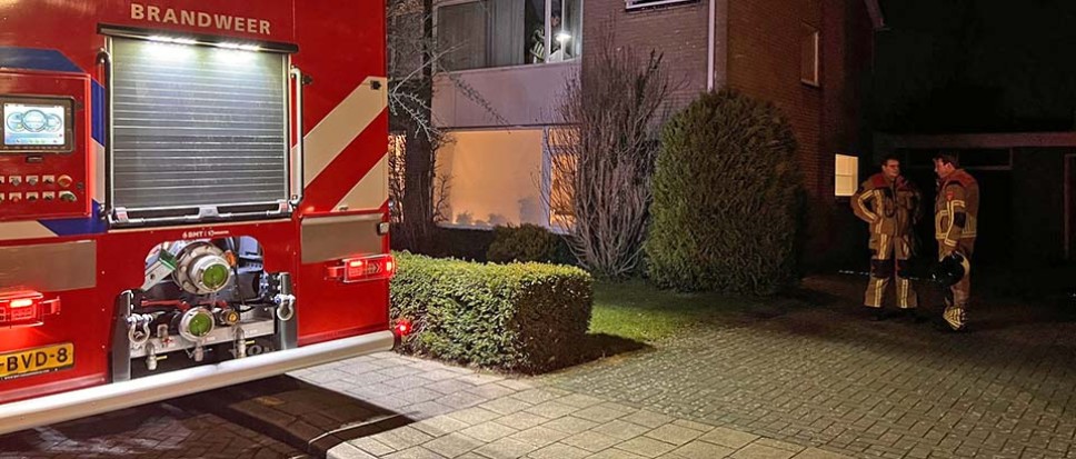 Keukenbrand aan Trompstraat
