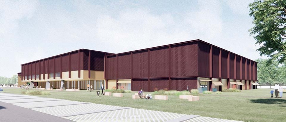 Eerste ontwerp sportcentrum gepresenteerd