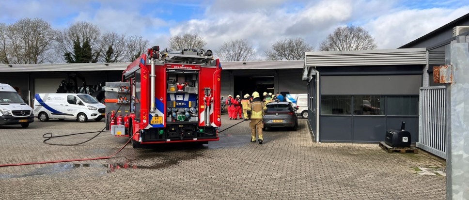 Brandweer voorkomt incident met gevaarlijke stof