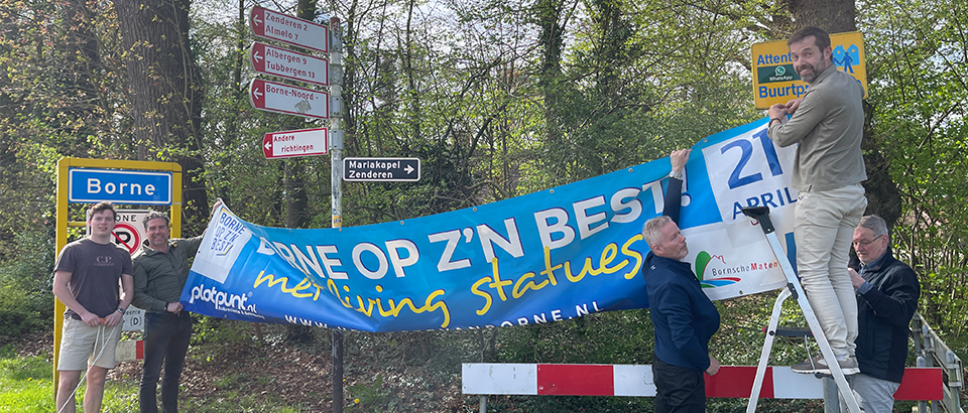 Organisatie Borne op zn Best popelt