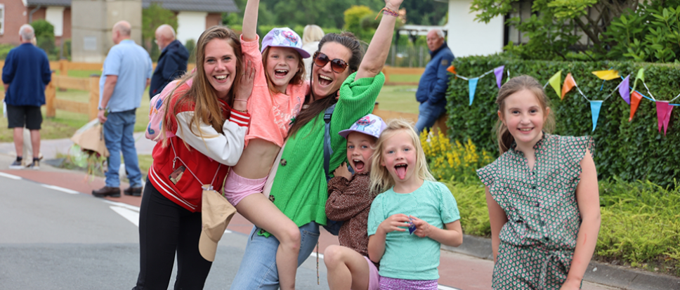 Groots onthaal voor kleine stappers