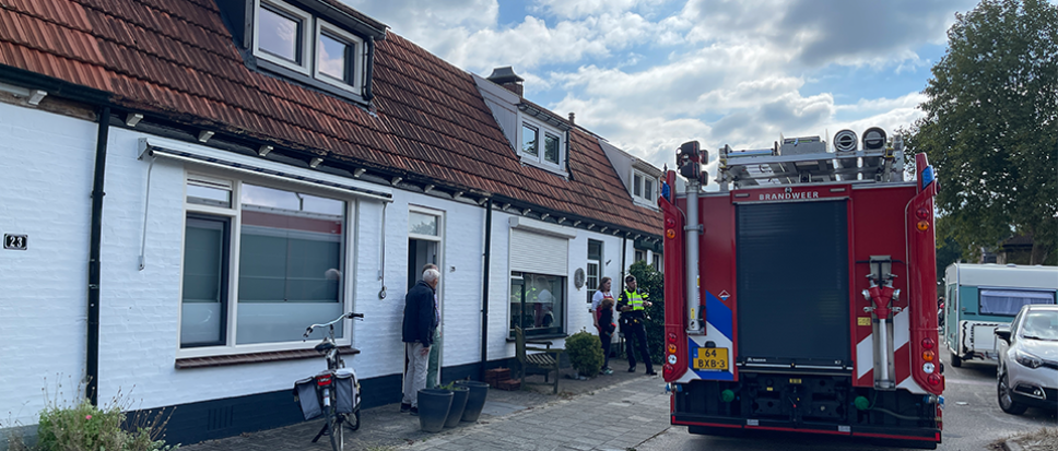 Brand aan Emmastraat in kiem gesmoord