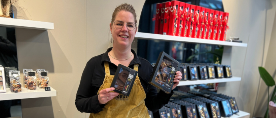 ZEUT chocoladeletters voor het goede doel