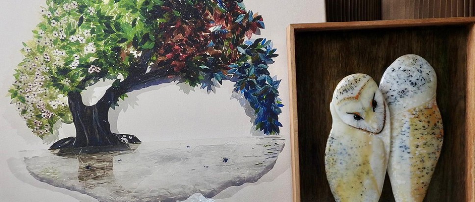 Expositie: glaskunst van Anita Welberg