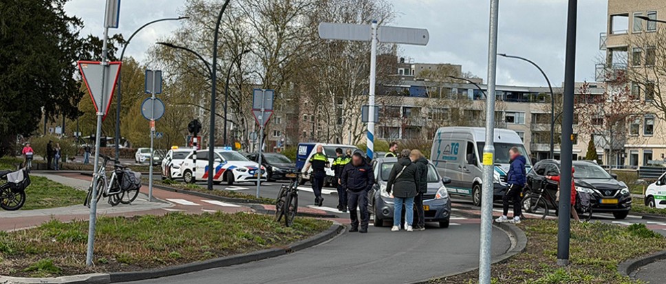 Aanrijding op de ovonde