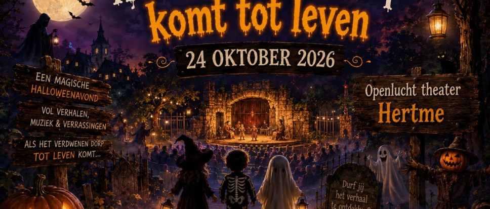 Halloween - Griezelen in Hertme