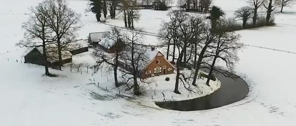 Sneeuw zorgt voor mooie plaatjes