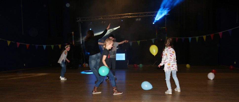 Kinderen krijgen de ruimte in de disco