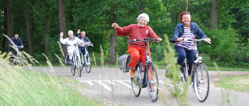 Een feestje voor de fietsers