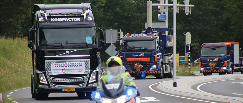 Speciaal transport door Borne