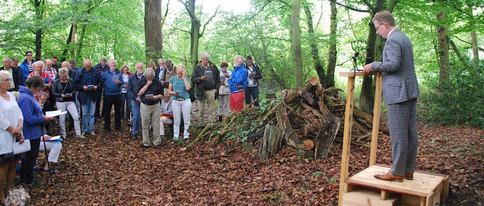 Nat Weleveld decor voor Hagenpreek