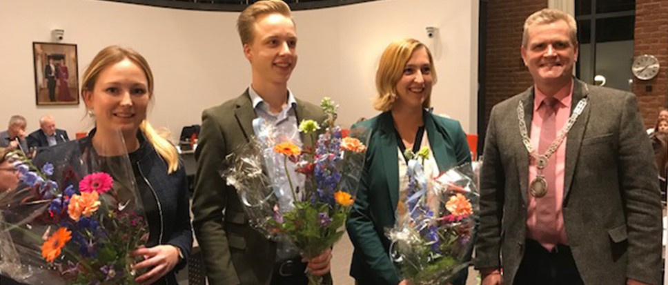 Jeugdig elan in de gemeenteraad