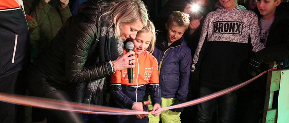 De ijsbaan is geopend