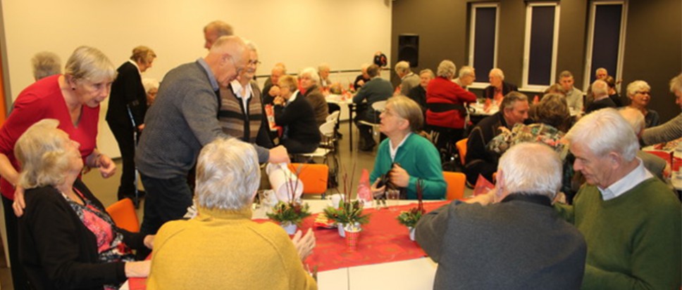 Kerstlunch voor het goede doel