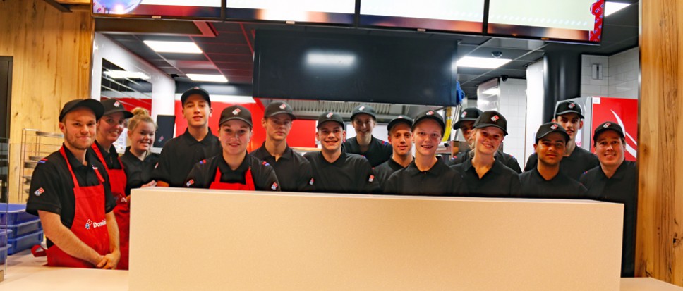 Domino�s Pizza opent de deuren