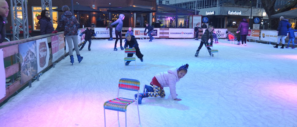 Schaatspret zit er weer op
