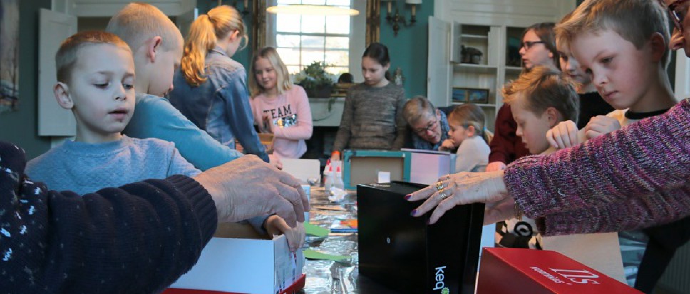 Kijkdozen maken in Bussemakerhuis
