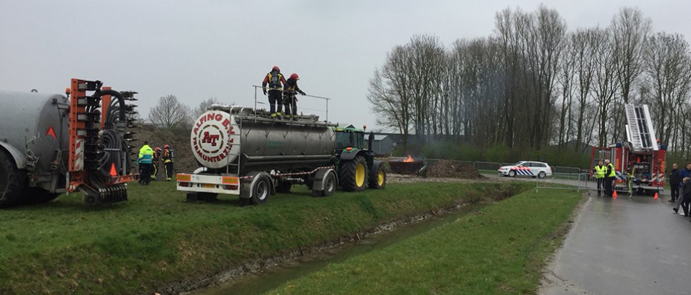Brandweer Borne wint in Winsum