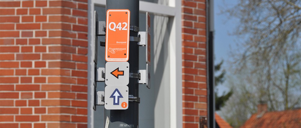 Wandelroutes aan elkaar geknoopt