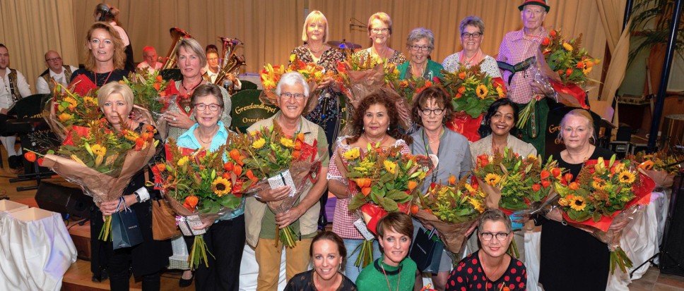 TMZ huldigt 21 Bornse jubilarissen