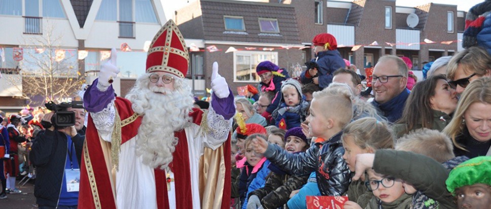 Sinterklaas is in Borne