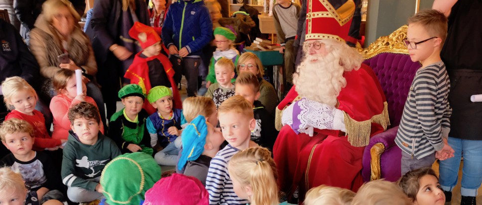 Wéér een warm bad voor de Sint