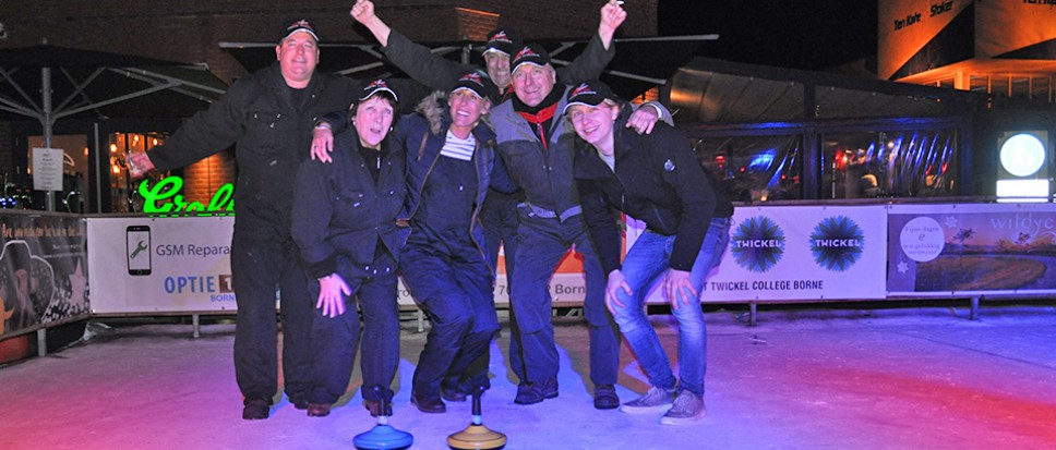 Plantjesplukkers winnen curling