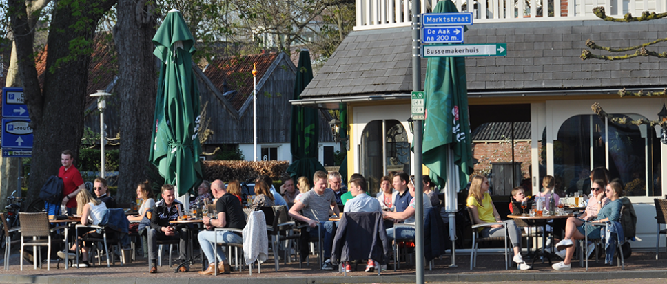 Lentekriebels op eerste warme dag