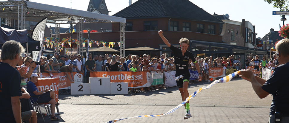 Daan Schouten wint Run Bike Run