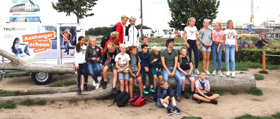 Borne centrum World Cleanup Day