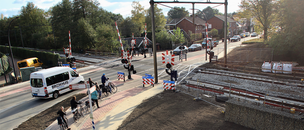 Aanpassingen overweg Deldensestraat gereed